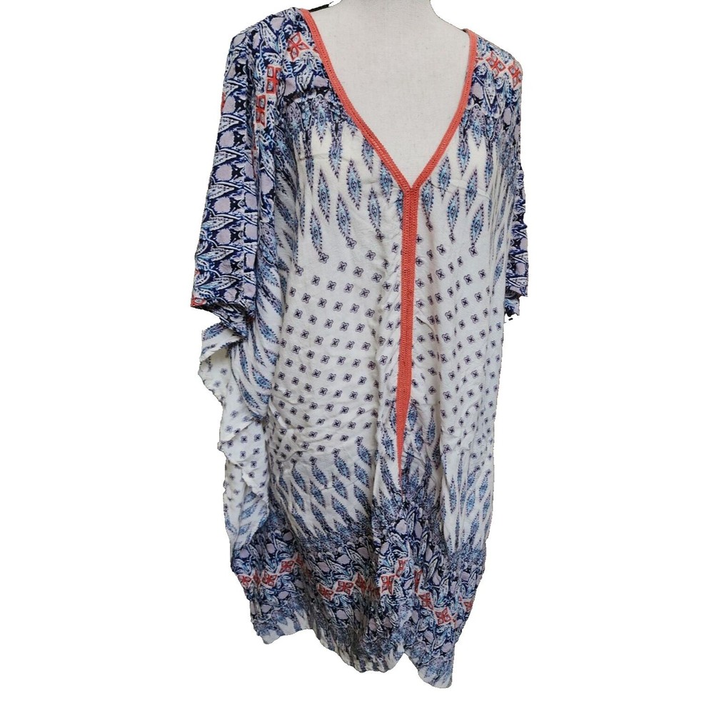 Oversized Flowy Top Boho Hippie Size 18/20 Rayon by Swimsuits For All